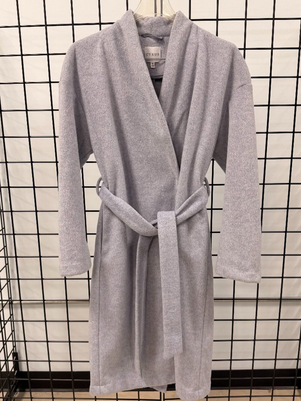 Cyrus Gray Women's Soft Longline Belted Coat